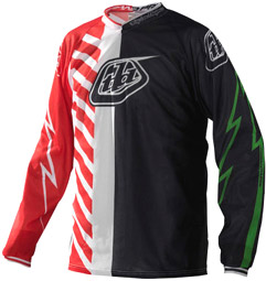 2010�TROY LEE DESIGNS GP AIR JERSEY White/Black