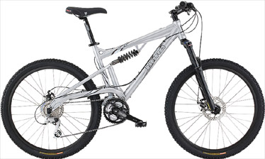 2009 HARO MTB SHIFT R1 Bright Silver