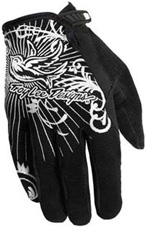 2010 TLD ACE WOMEN GLOVES Black