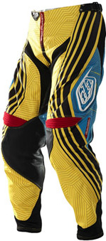 2010 TLD SE Pants YELLOW/BLUE