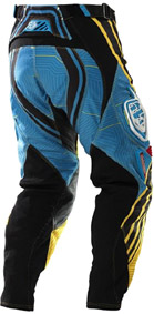 2010 TLD SE Pants YELLOW/BLUE