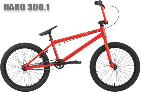 2011 HARO BMX 300.1 Red