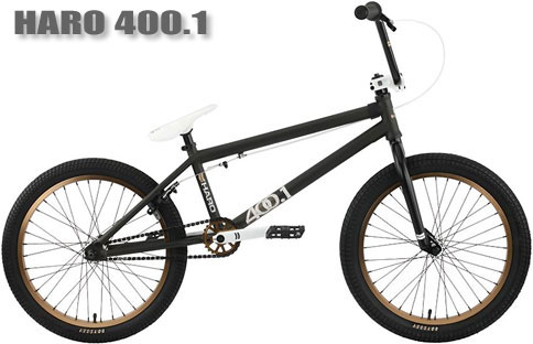 2011 HARO BMX 400.1 MATT BLACK