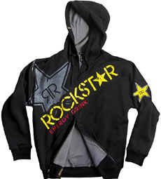 'ANSWER' ROCKSTAR ZIP HOODIE 'INCLINE'