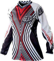 2011 TLD GP AIR Girls Jersey Black/Red