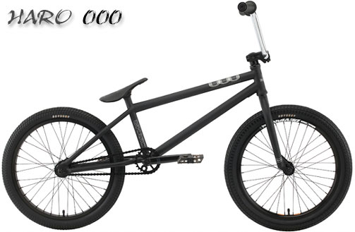 2012 HARO 000 BRAKELESS Matt Black