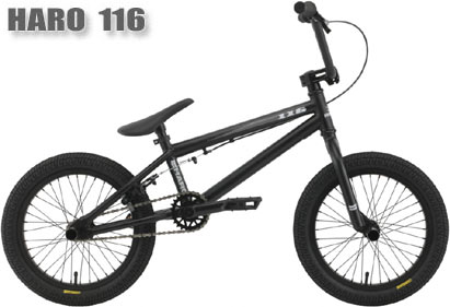 2012�HARO BMX '116'  SG BLACK