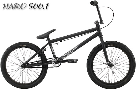 2012 HARO BMX 500.1 MATT BLACK