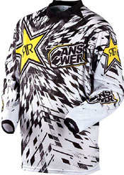 2012 ANSWER ROCKSTAR VENTED JERSEY WHITE