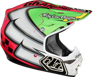 2012 TLD AIR Helm "WING IT White/Pink"