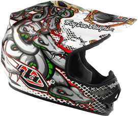 2012TLD AIR Helm "MEDUSA White" Right