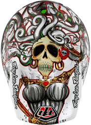 2012TLD AIR Helm "MEDUSA  White" Top