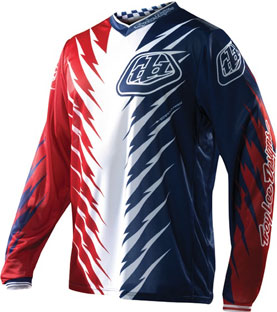 2012 TLD GP Jersey "SHOCKER Red/White/Blue"