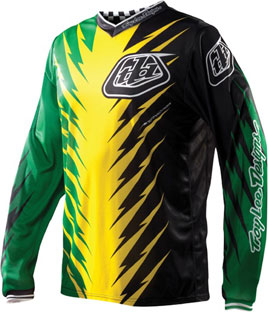 2012 TLD GP Jersey "SHOCKER Green / Yellow"