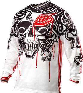 2012 TROY LEE DESIGNS GP AIR JERSEY MEDUSA White