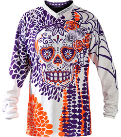 2012 TLD GP WOMEN JERSEY 'VOODOO' White