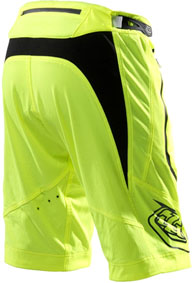 2012 TLD "ACE SHORT" YELLOW back