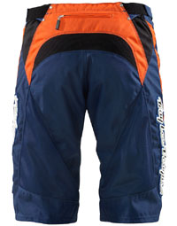 2012 TLD "SPRINT SHORT" BLUE/ORANGE back