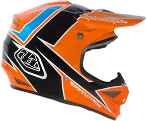 2013�TLD AIR Helm "STINGER" Orange/Black