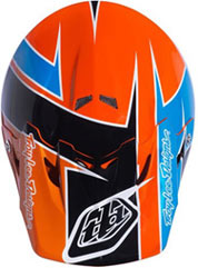 2013�TLD AIR Helm "STINGER" Orange/Black