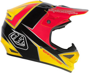 2013�TLD AIR Helm "STINGER" Yellow/Pink