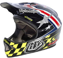 2013 TLD D2 COMPOSITE  "AIR STRIKE Black/ Silver"