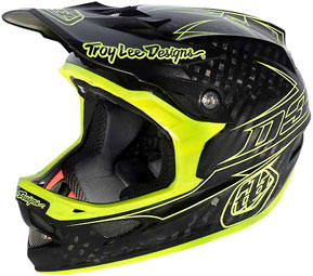 2013 TLD D3 CARBON "PINSTRIPE Black / Yellow" 