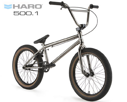 2014 HARO BMX 500.1  BLACK CHROME