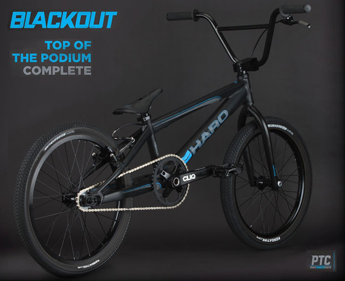 2014 HARO BMX RACE 'BLACKOUT' BLACK EU Version
