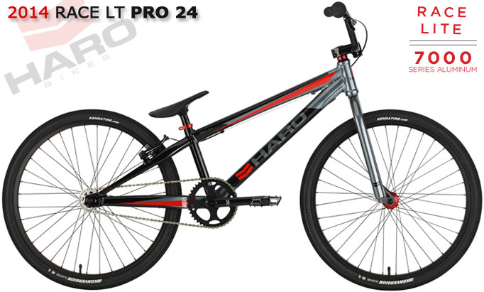 2014  HARO BMX 'RACE PRO 24' Grey/Black/Red