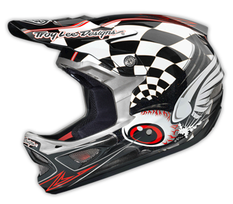 2014  TLD D3 CARBON SE "FINISHLINE" BLACK