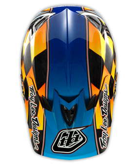 2014  TLD D3 CARBON SE "FINISHLINE" Yellow