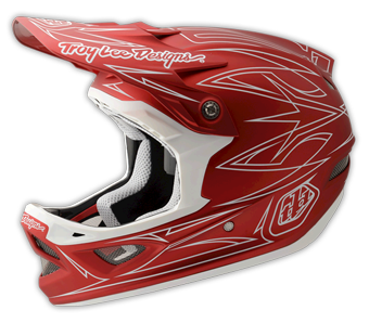2014 TLD D3 COMPOSITE SE "PINSTRIPE II" Matt Red