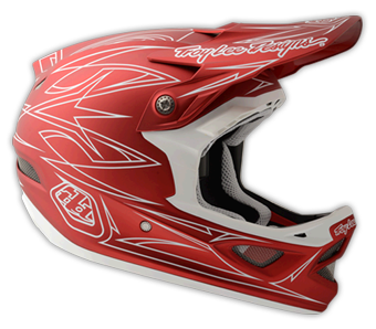 2014 TLD D3 COMPOSITE SE "PINSTRIPE II" Matt Red
