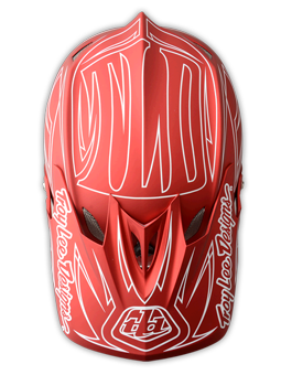 2014 TLD D3 COMPOSITE SE "PINSTRIPE II" Matt Red