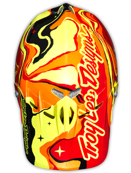 2015 TLD D2 COMPOSITE "GALAXY RED"
