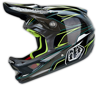 2014 TLD D3 CARBON Helm "EVO Grey"