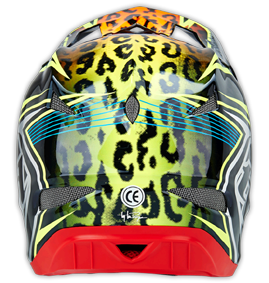 2015 TLD D3 CARBON "SPEEDA" Yellow, Back