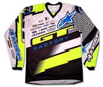 2016 GT BMX TEAM JERSEY NEON