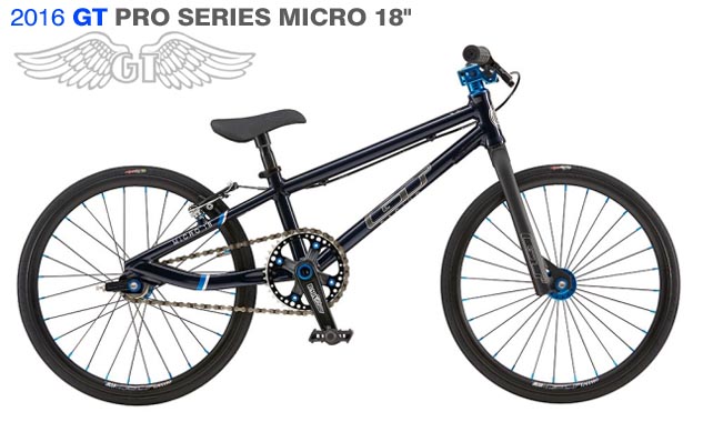 2016  GT  BMX 'PRO SERIES MICRO MINI' 18 Zoll