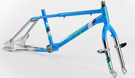 1986 HARO TRIBUTE SPORT F/F Set - Blue Chrome