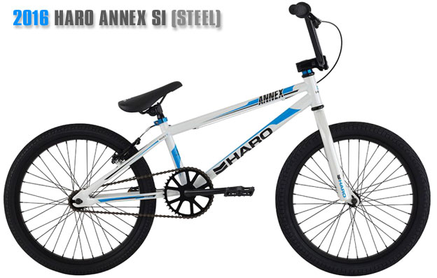 2016  HARO 'ANNEX SI (STEEL) 19,5" SHORT