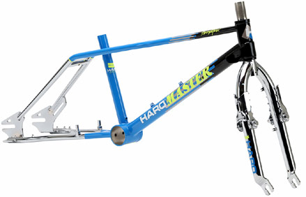 1987 HARO TRIBUTE MASTER F/F Set - Blue Chrome