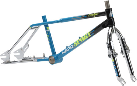 1987 HARO TRIBUTE SPORT F/F Set - Blue Chrome