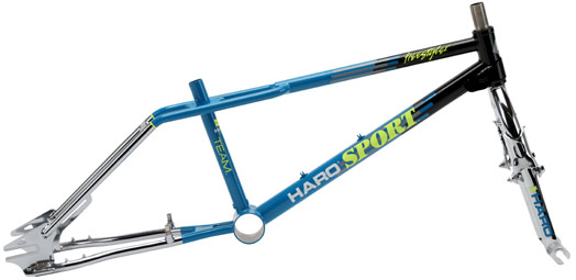 1987 HARO TRIBUTE SPORT F/F Set - Blue Chrome