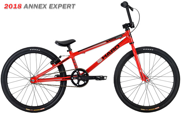 2018  HARO BMX 'ANNEX EXPERT GLOSS RED