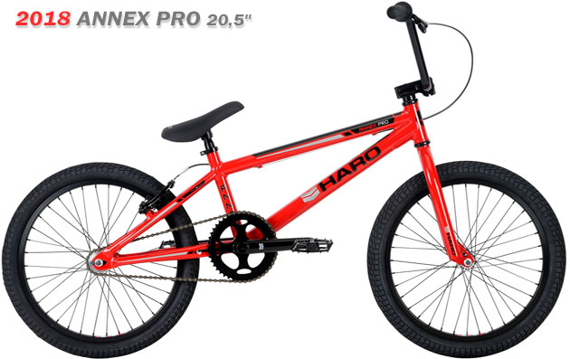 2018 HARO ANNEX PRO GLOSS RED