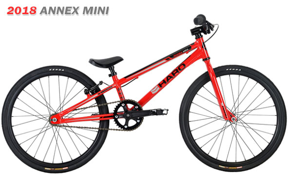2018 HARO BMX 'ANNEX' MINI GLOSS RED