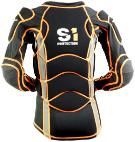 NEU! S1 DEFENSE PRO Jacket Black/Orange