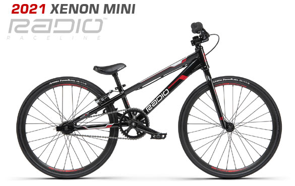 2021  RADIO  BMX 'XENON'  MINI - GLoss Black